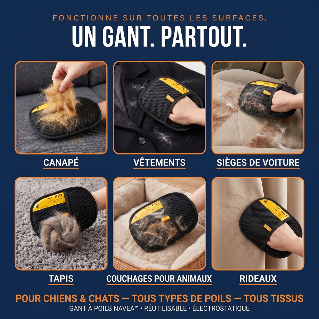Navea™ Gant Anti-Poils